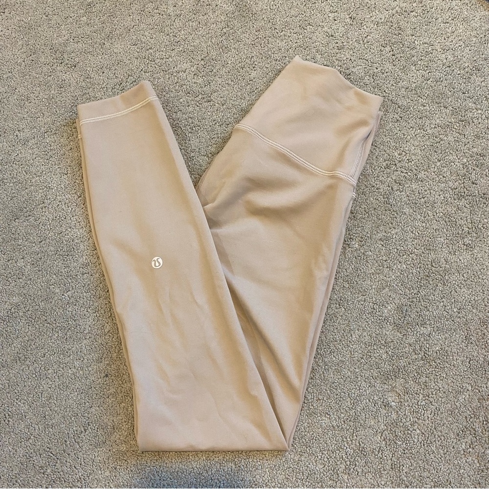 lululemon tan/beige Align High-Rise Leggings